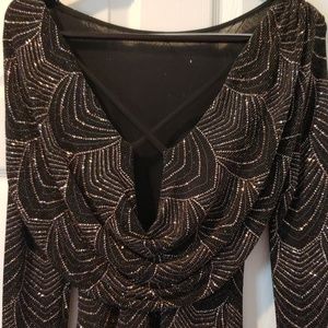 Bodycon Sparkly Mini Dress